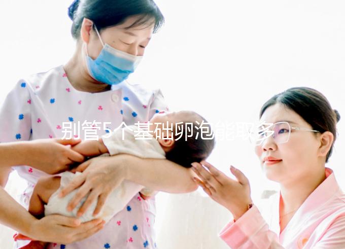 別管5個基礎(chǔ)卵泡能取多少了，先看看最多可以促幾個再說