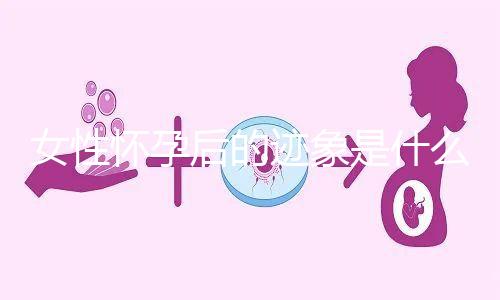 女性懷孕后的跡象是什么?